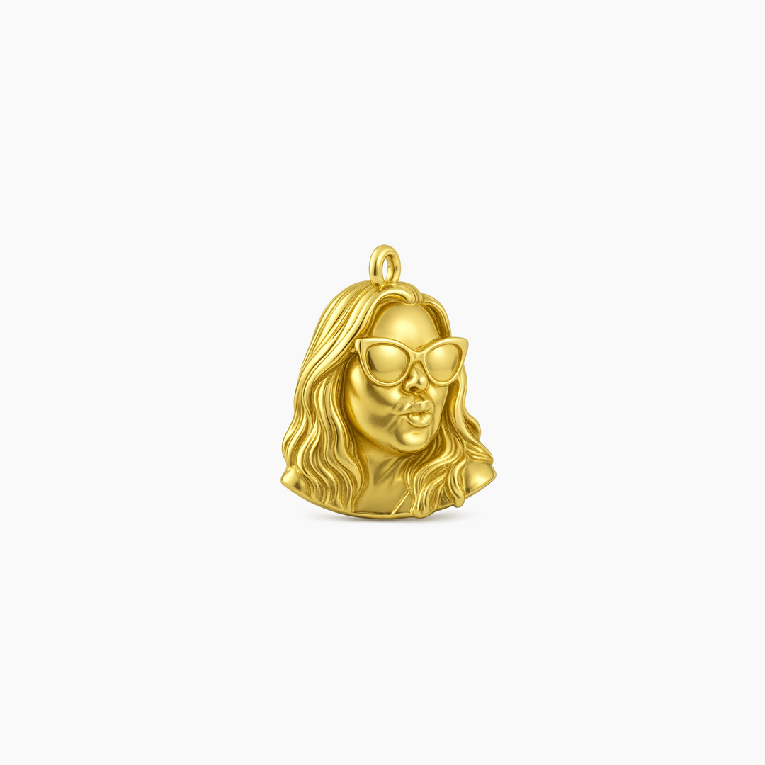 Gold finish