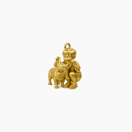 Gold finish