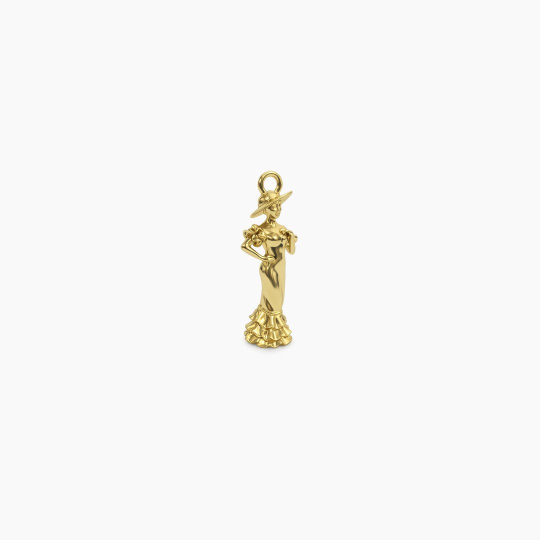 Gold finish