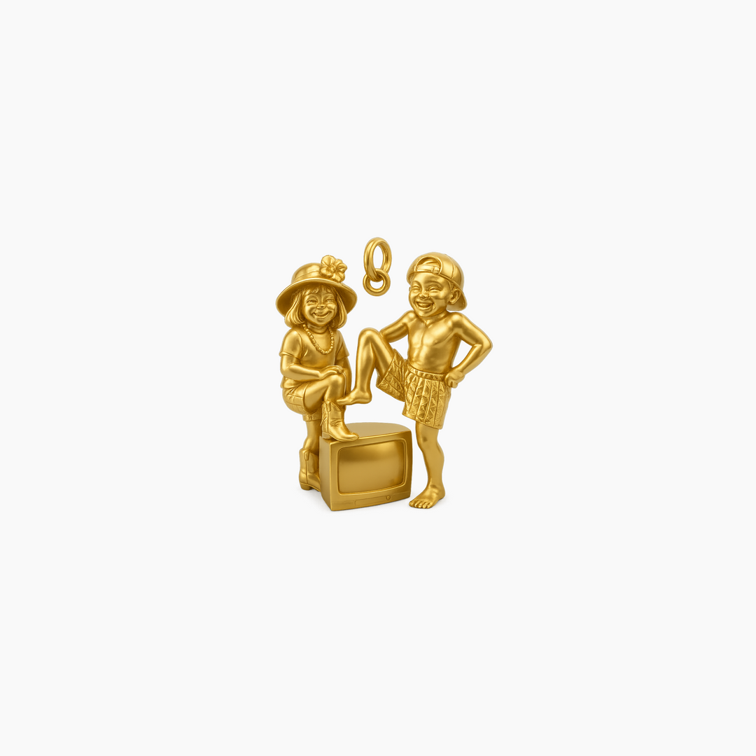 Gold finish