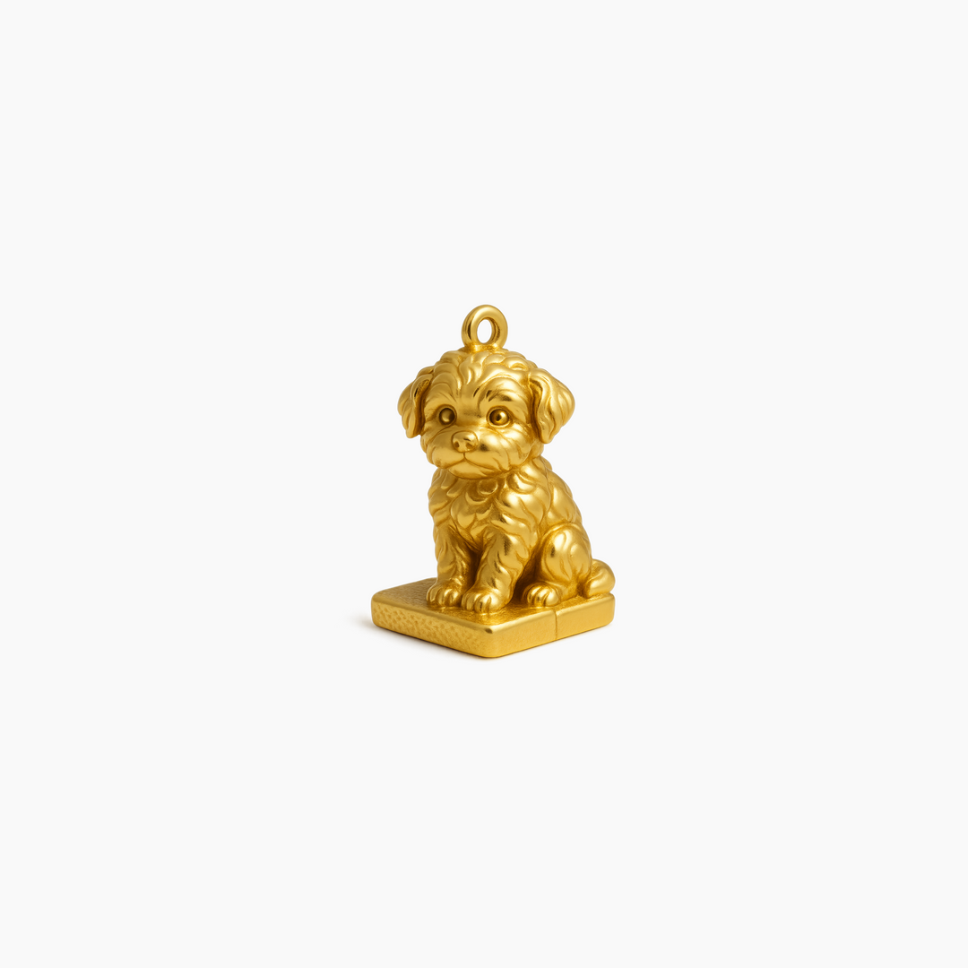 Gold finish