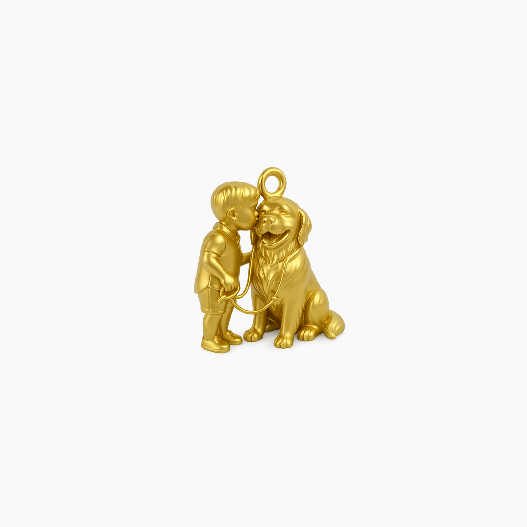 Gold finish
