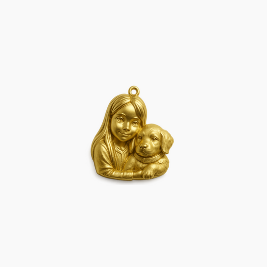 Gold finish