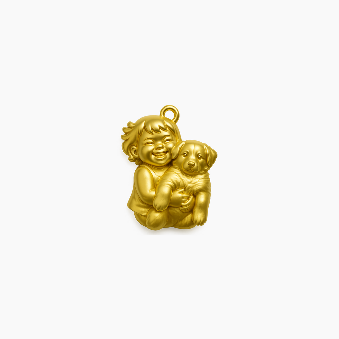 Gold finish