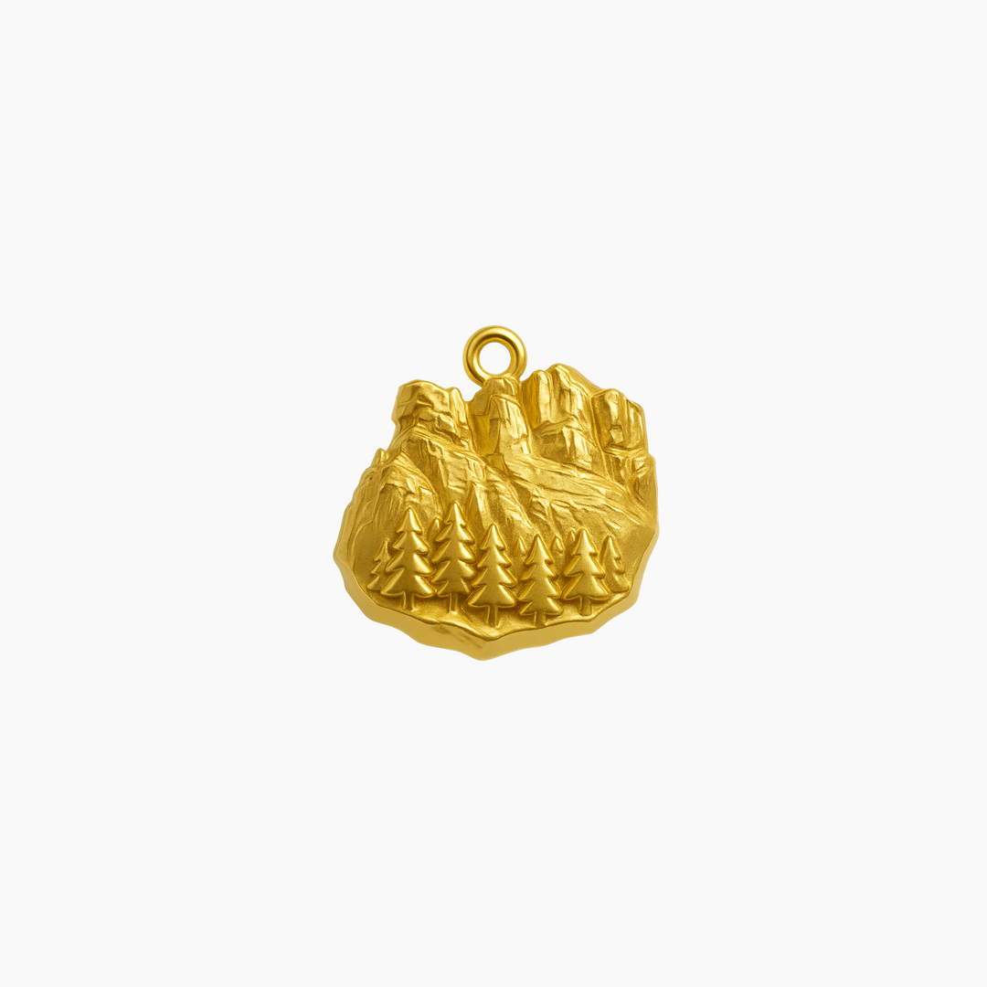 Gold finish