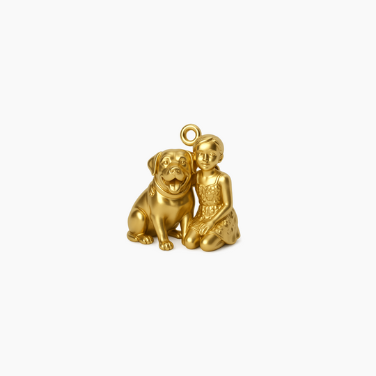 Gold finish