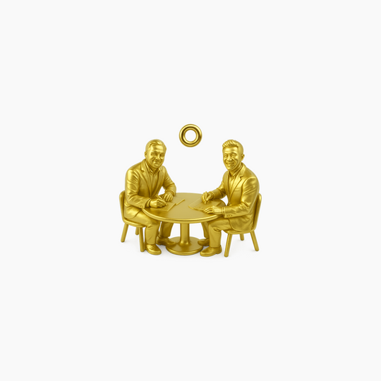 Gold finish