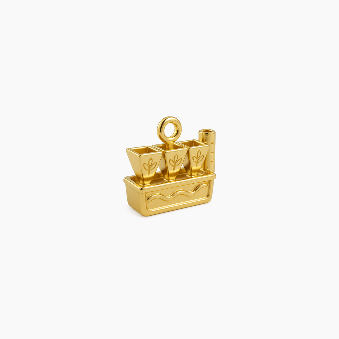 Gold finish
