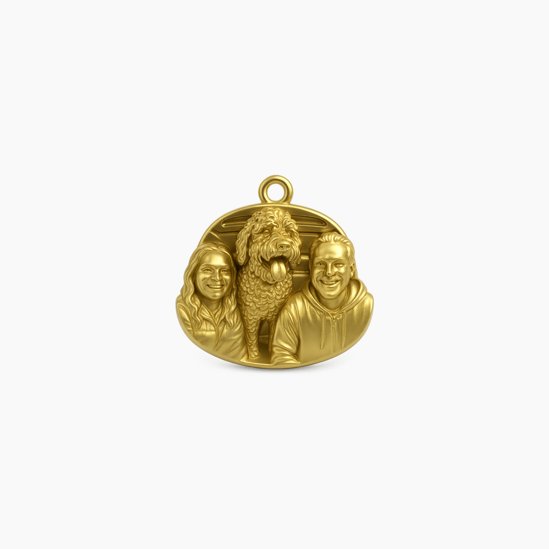 Gold finish