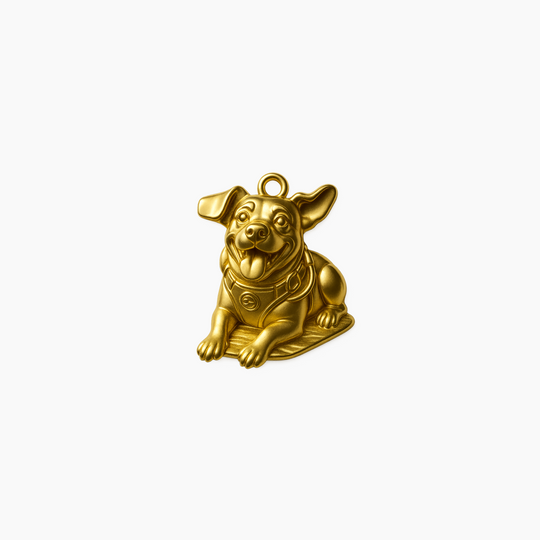 Gold finish