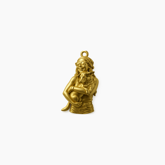 Gold finish