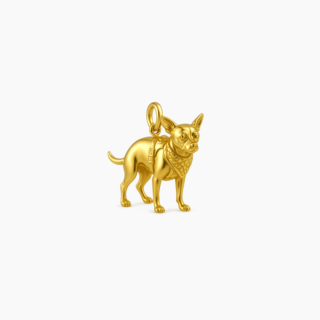 Gold finish