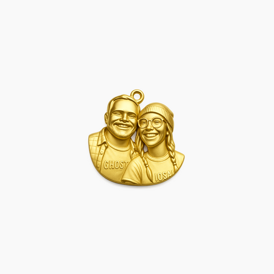 Gold finish