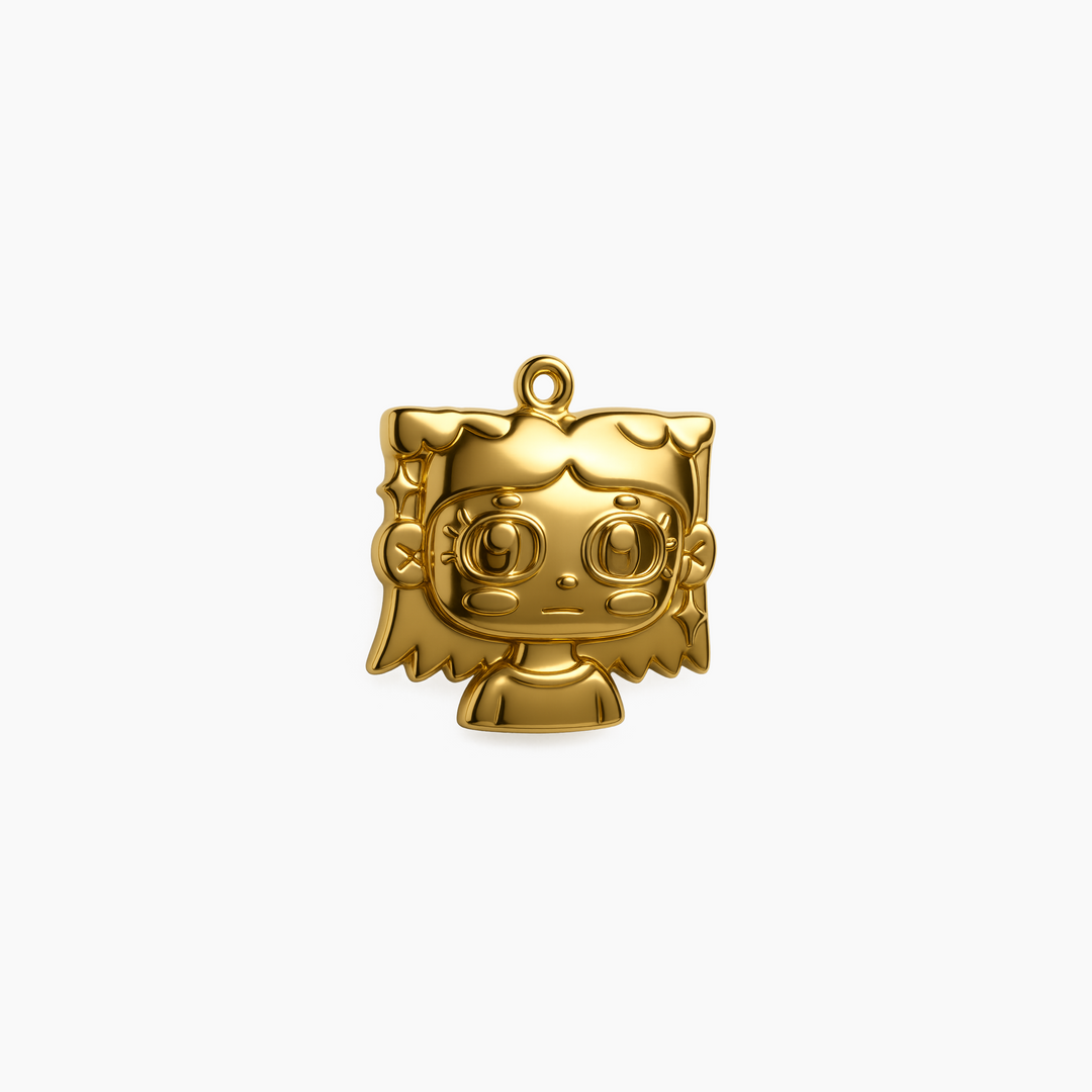 Gold finish