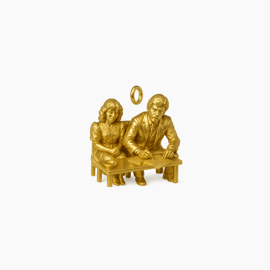 Gold finish