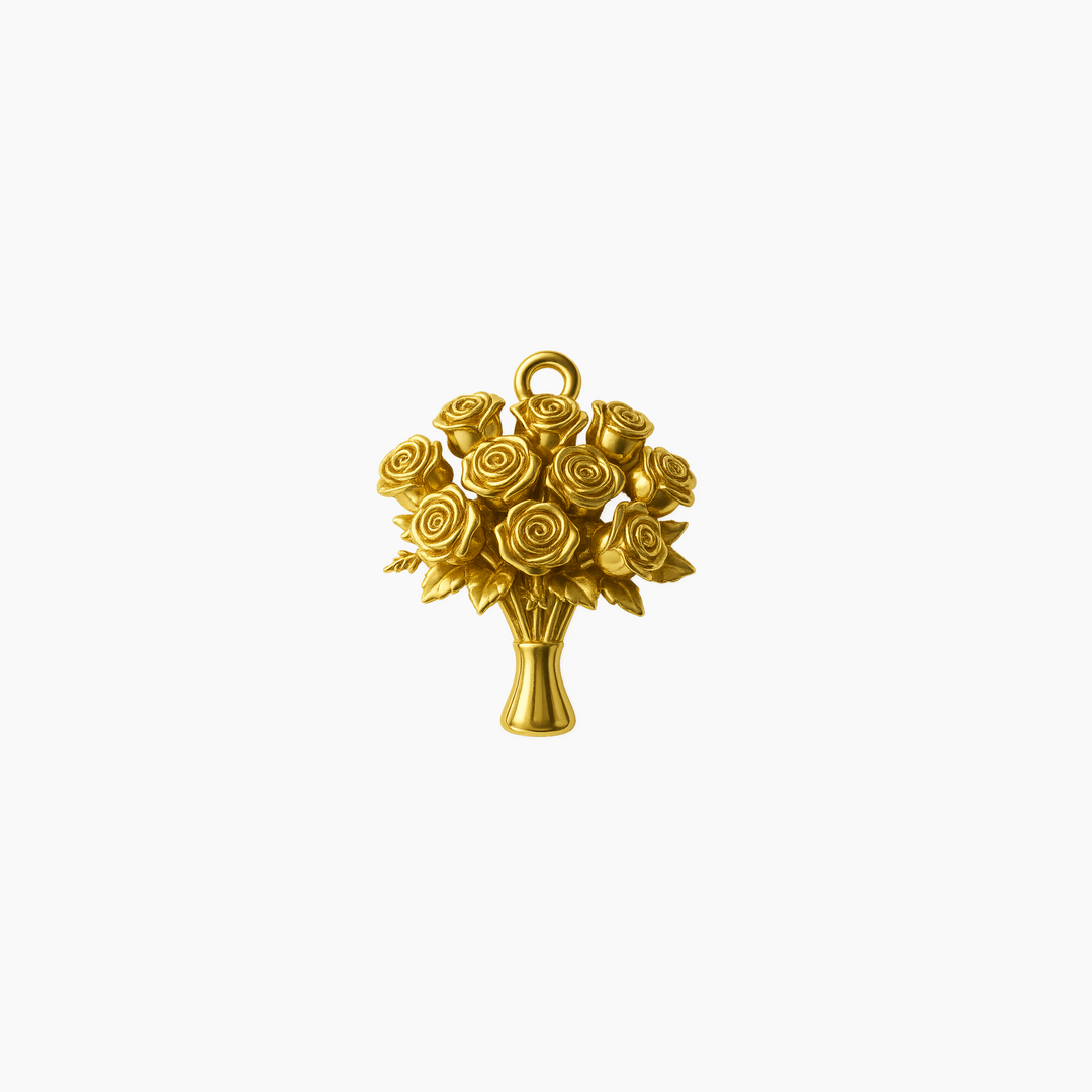 Gold finish