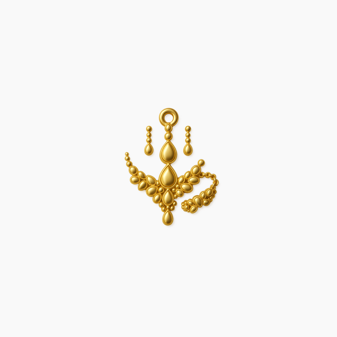 Gold finish