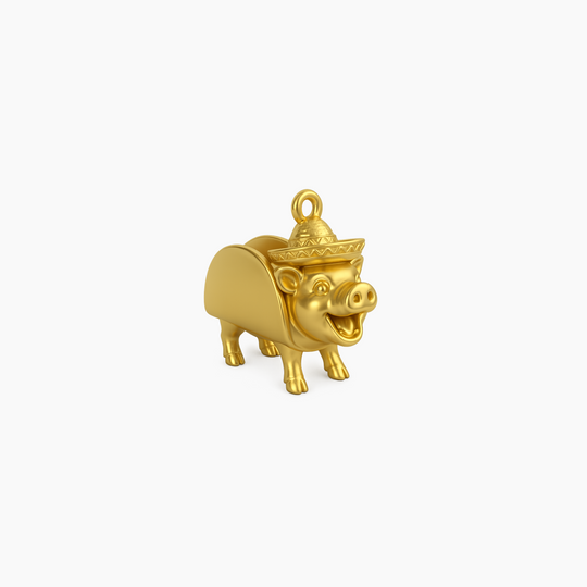 Gold finish