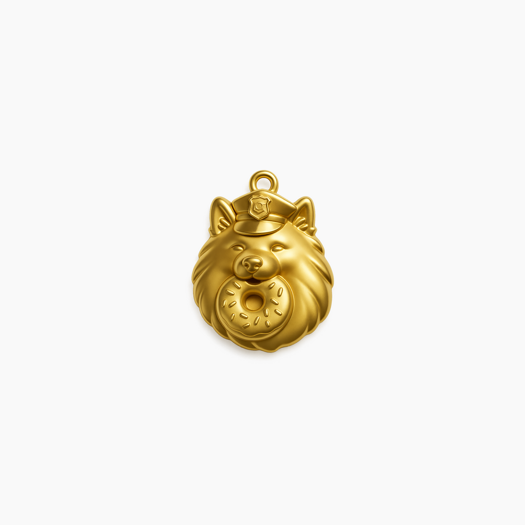 Gold finish