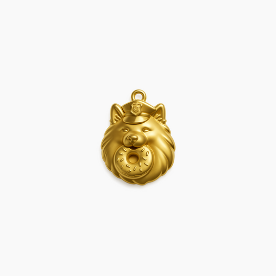 Gold finish