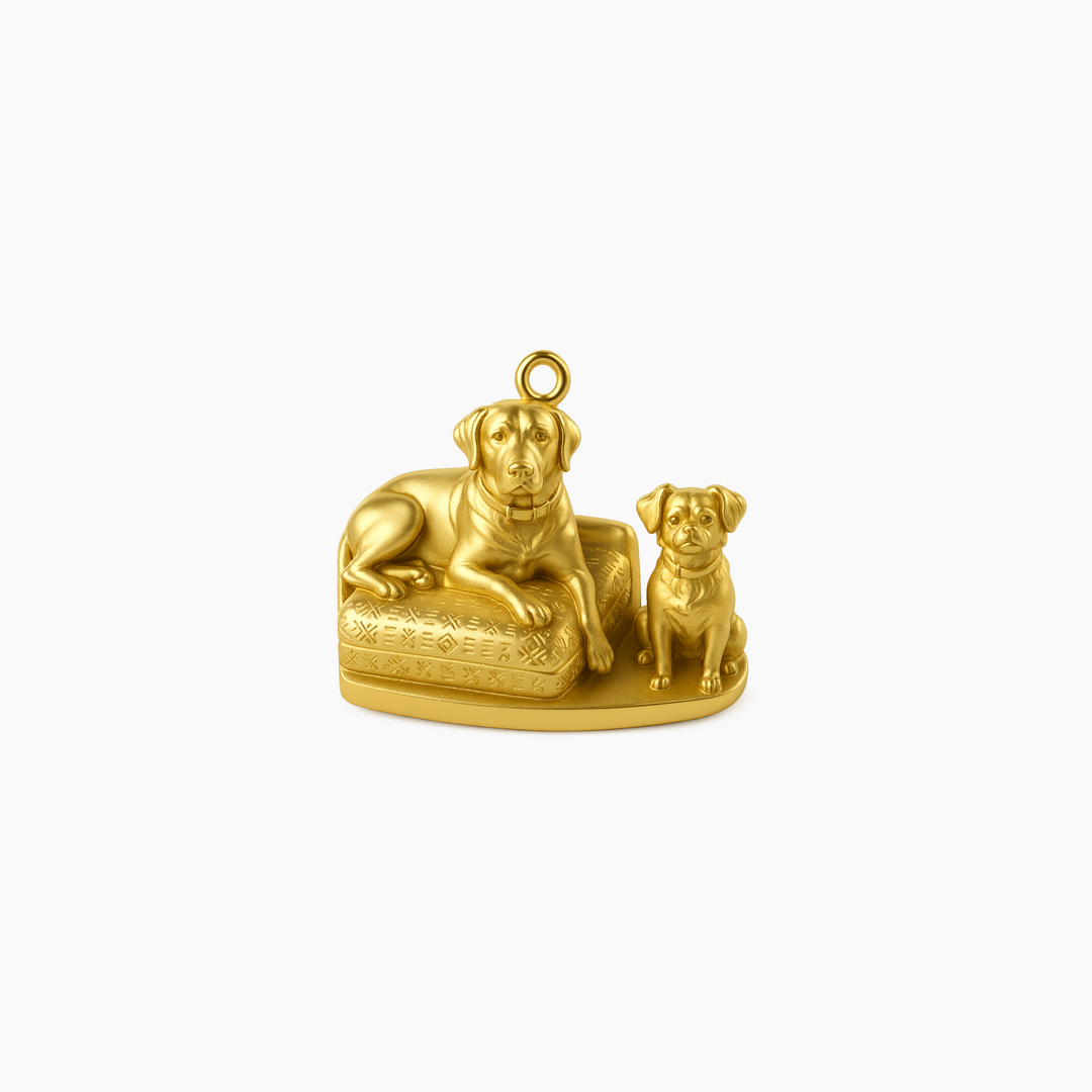 Gold finish