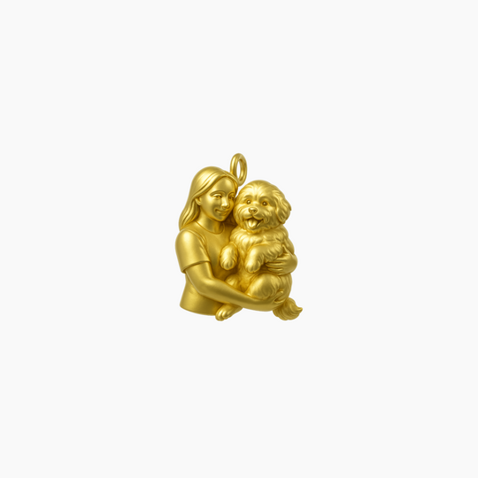 Gold finish