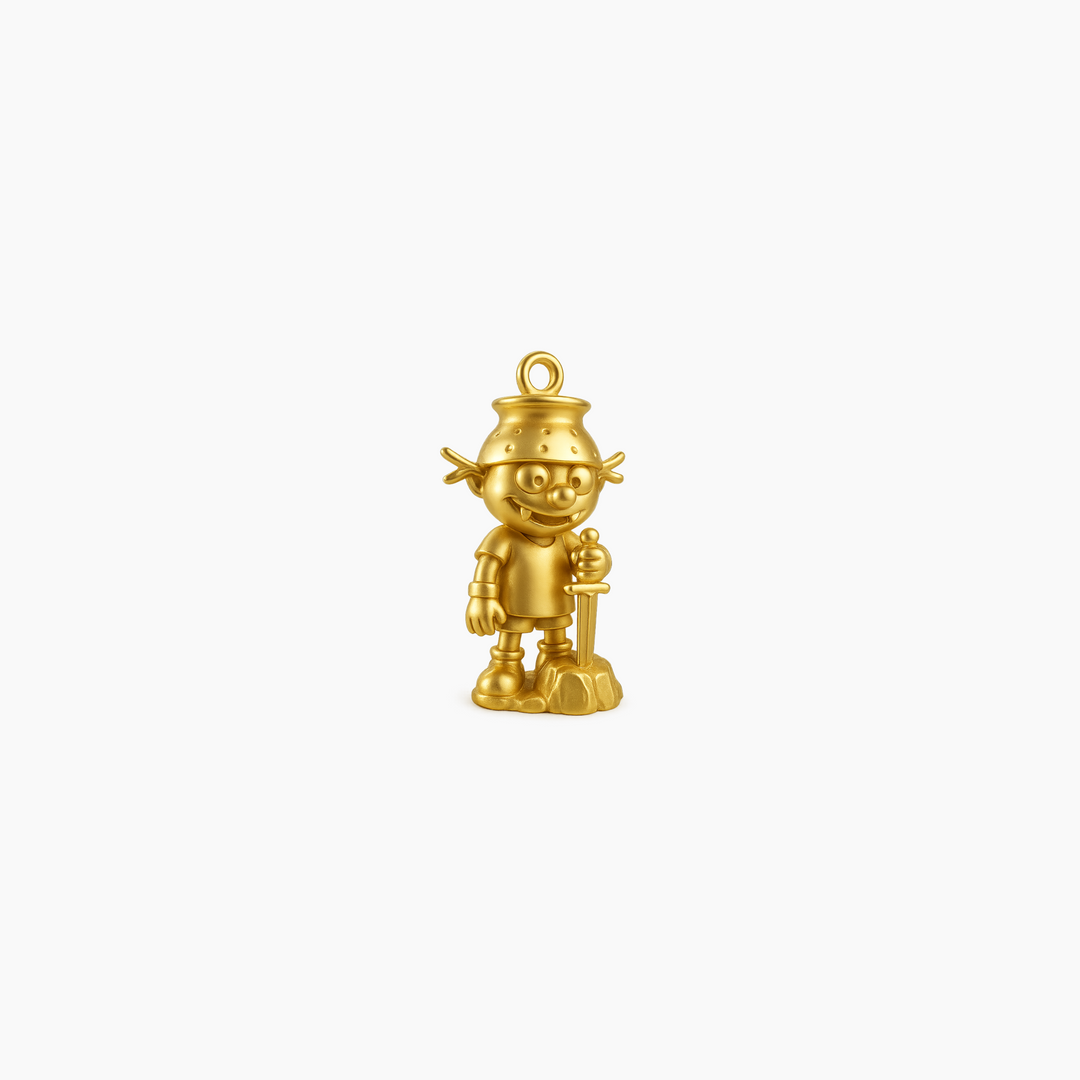 Gold finish