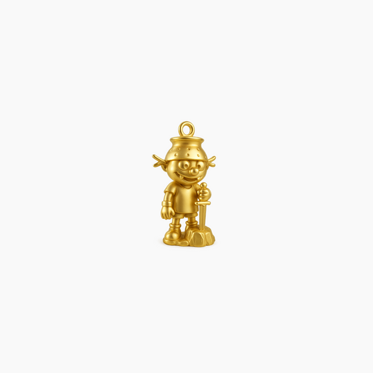 Gold finish
