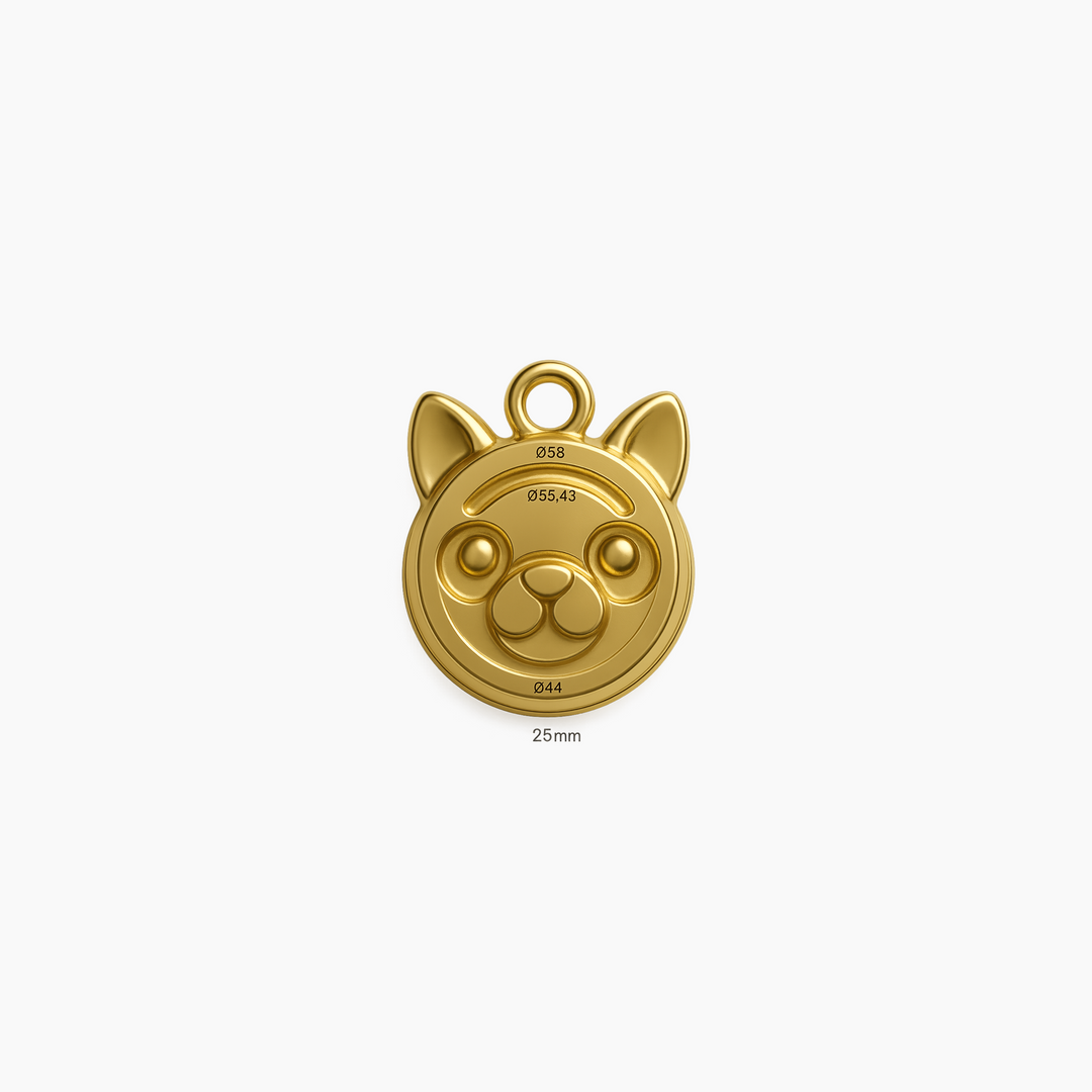 Gold finish