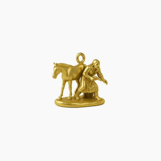 Gold finish