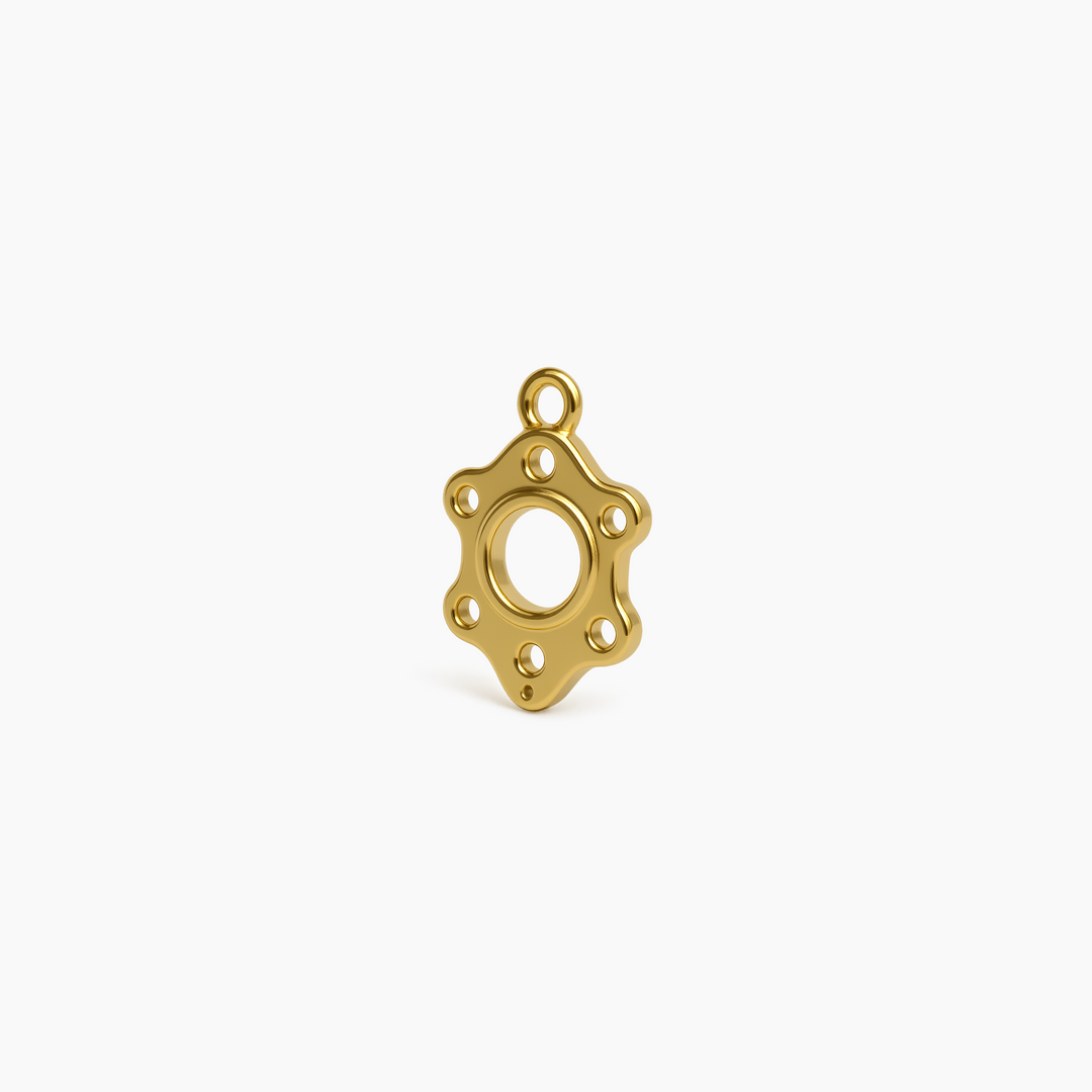 Gold finish