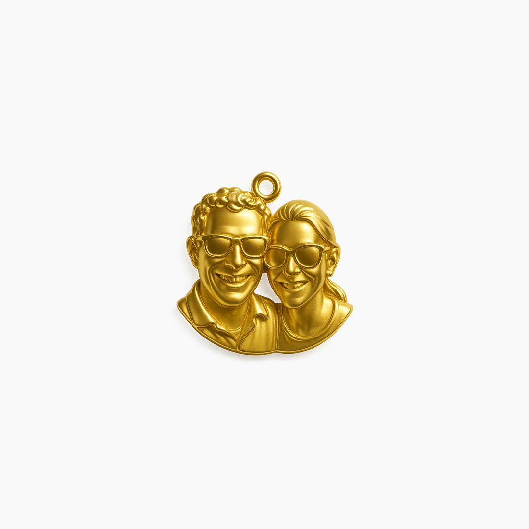 Gold finish
