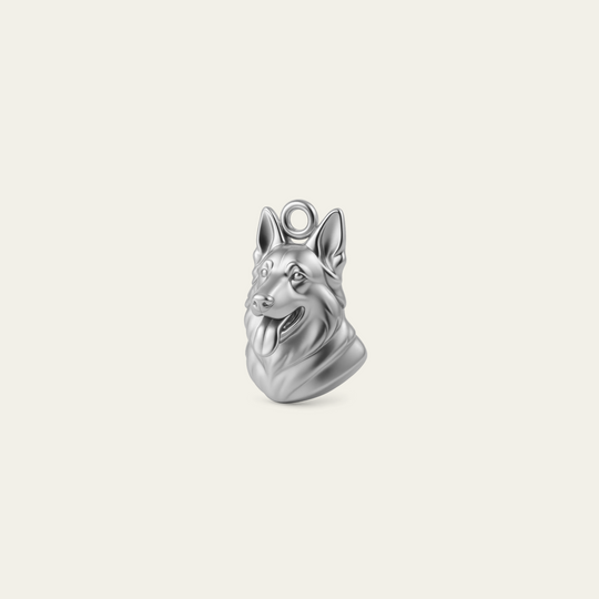 Custom charm design - Sterling Silver finish