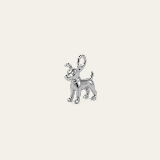 Custom charm design - Sterling Silver finish