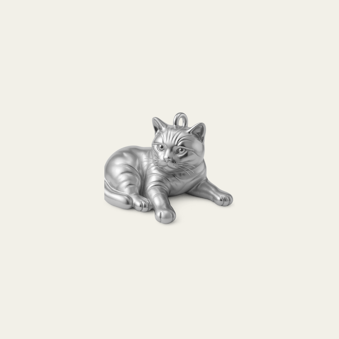 Custom charm design - Sterling Silver finish