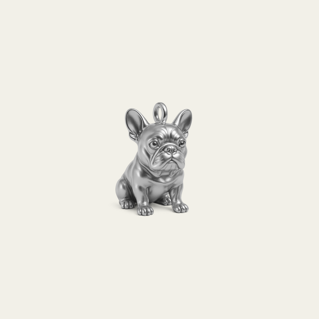 Custom charm design - Sterling Silver finish