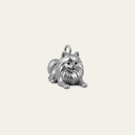 Custom charm design - Sterling Silver finish