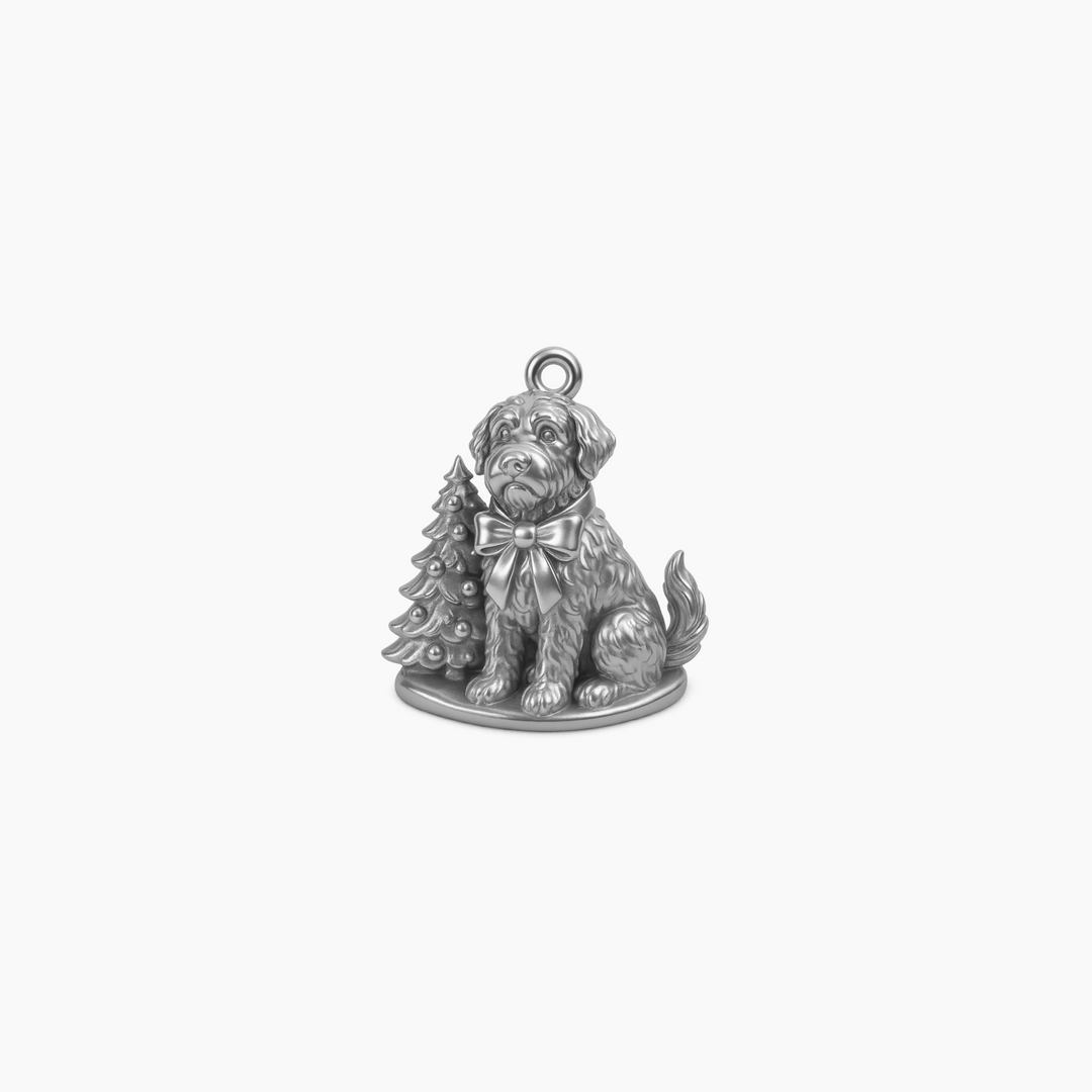 Custom charm design - Sterling Silver finish