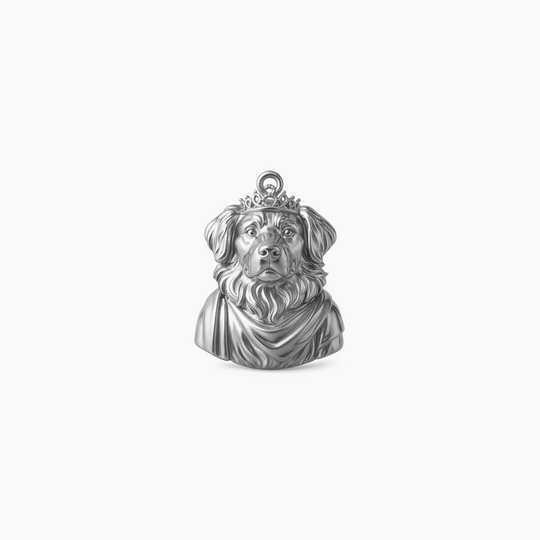 Custom charm design - Sterling Silver finish