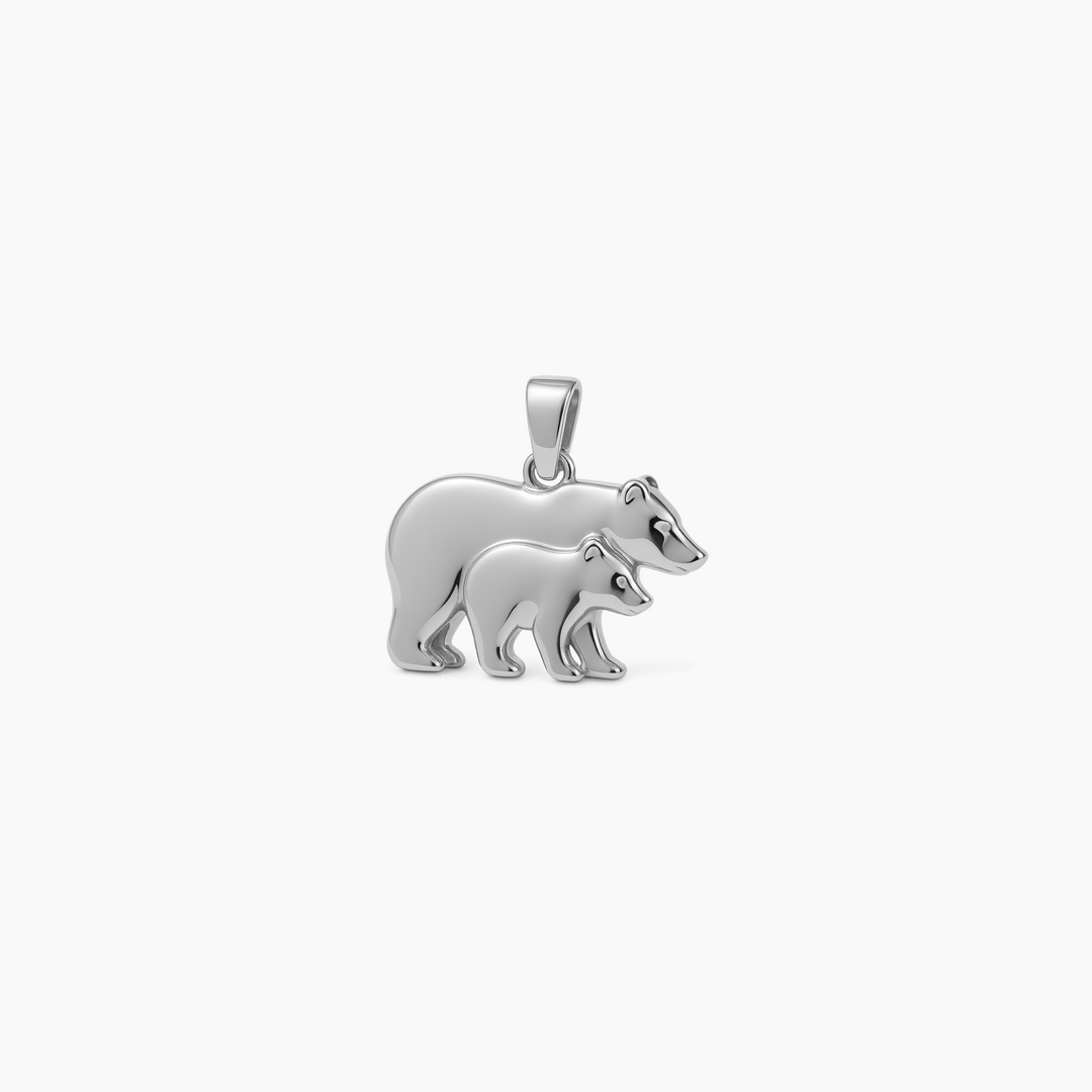 Custom charm design - Sterling Silver finish