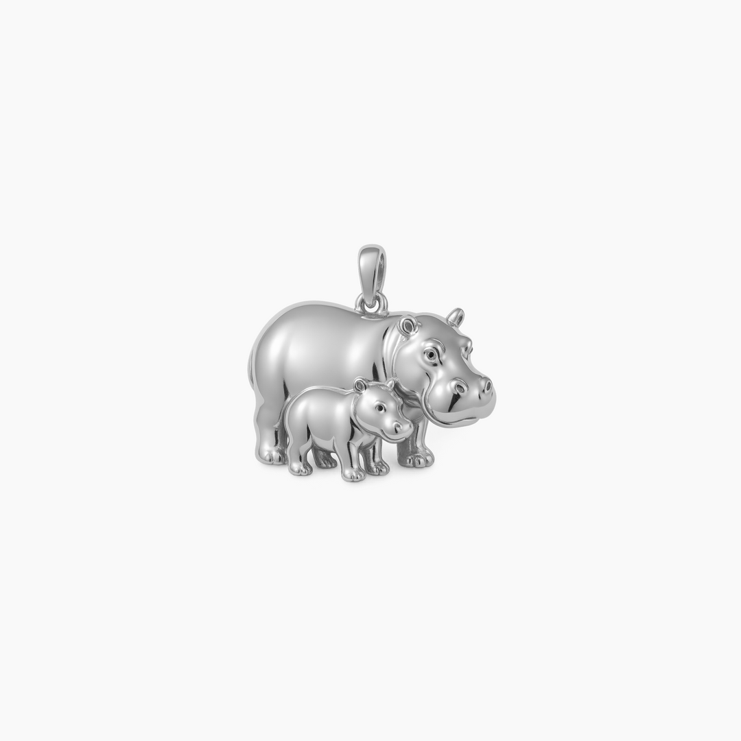 Custom charm design - Sterling Silver finish