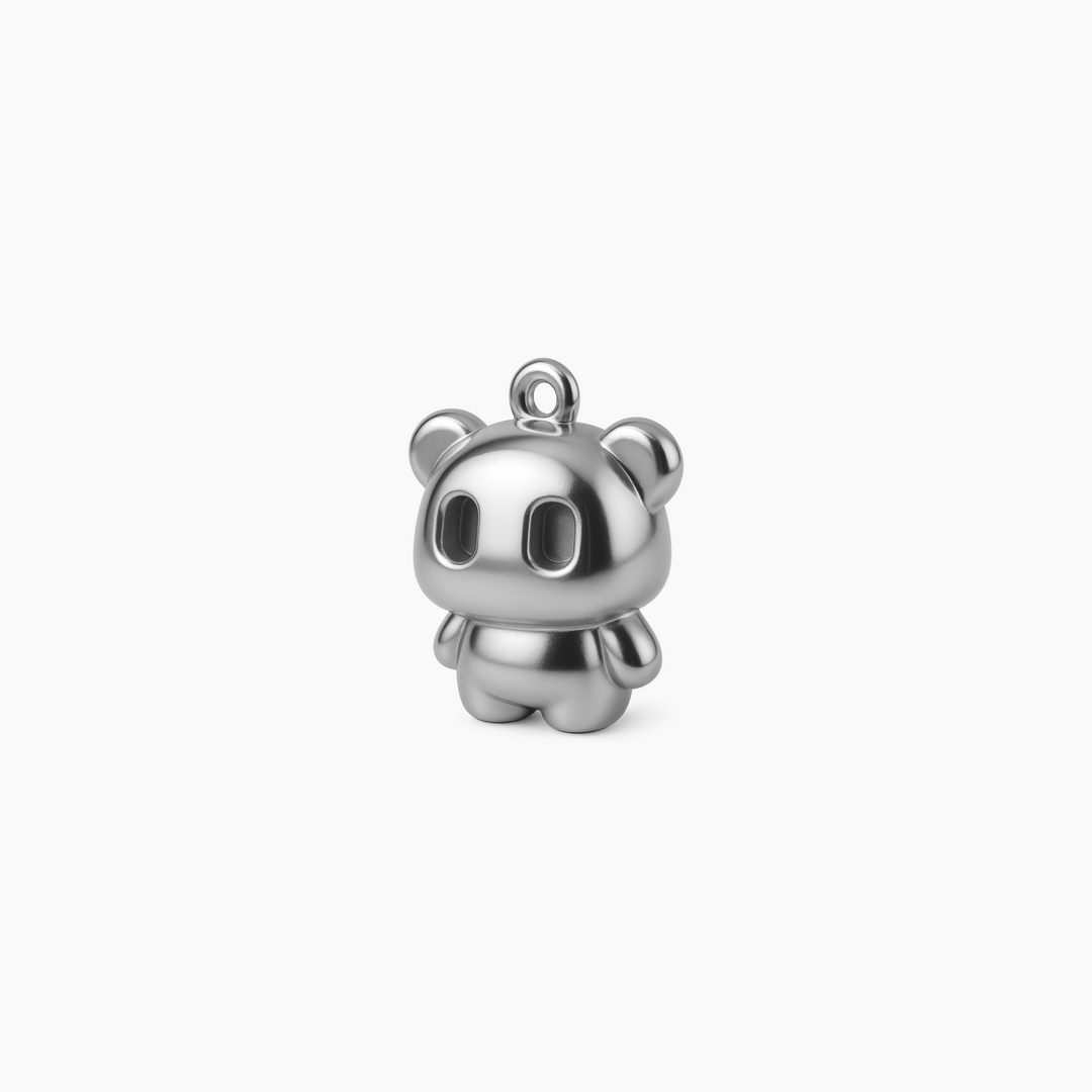 Custom charm design - Sterling Silver finish