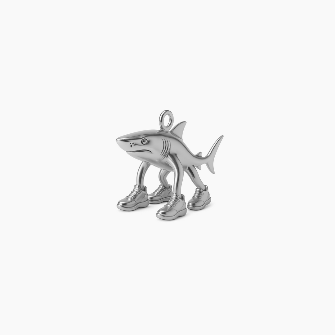 Custom charm design - Sterling Silver finish