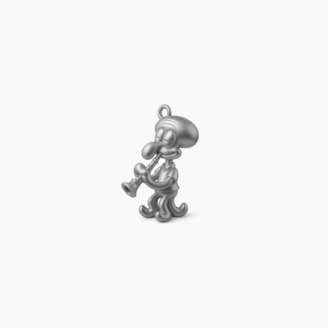 Custom charm design - Sterling Silver finish