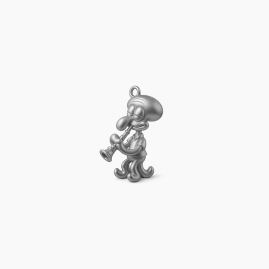 Custom charm design - Sterling Silver finish