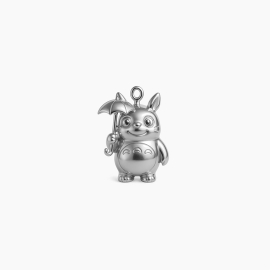 Custom charm design - Sterling Silver finish