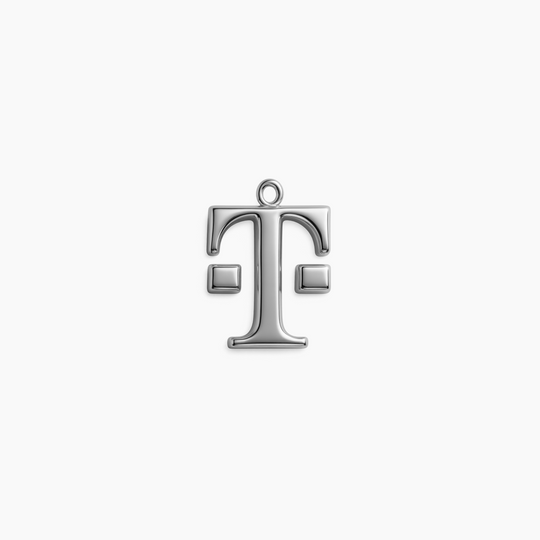 Custom charm design - Sterling Silver finish