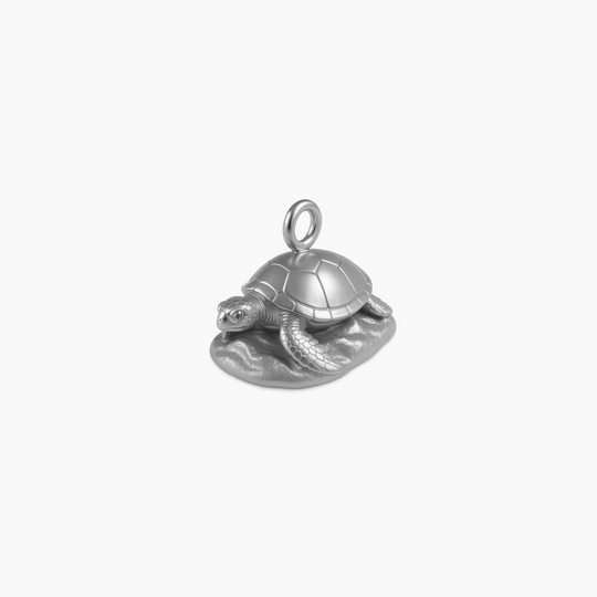 Custom charm design - Sterling Silver finish