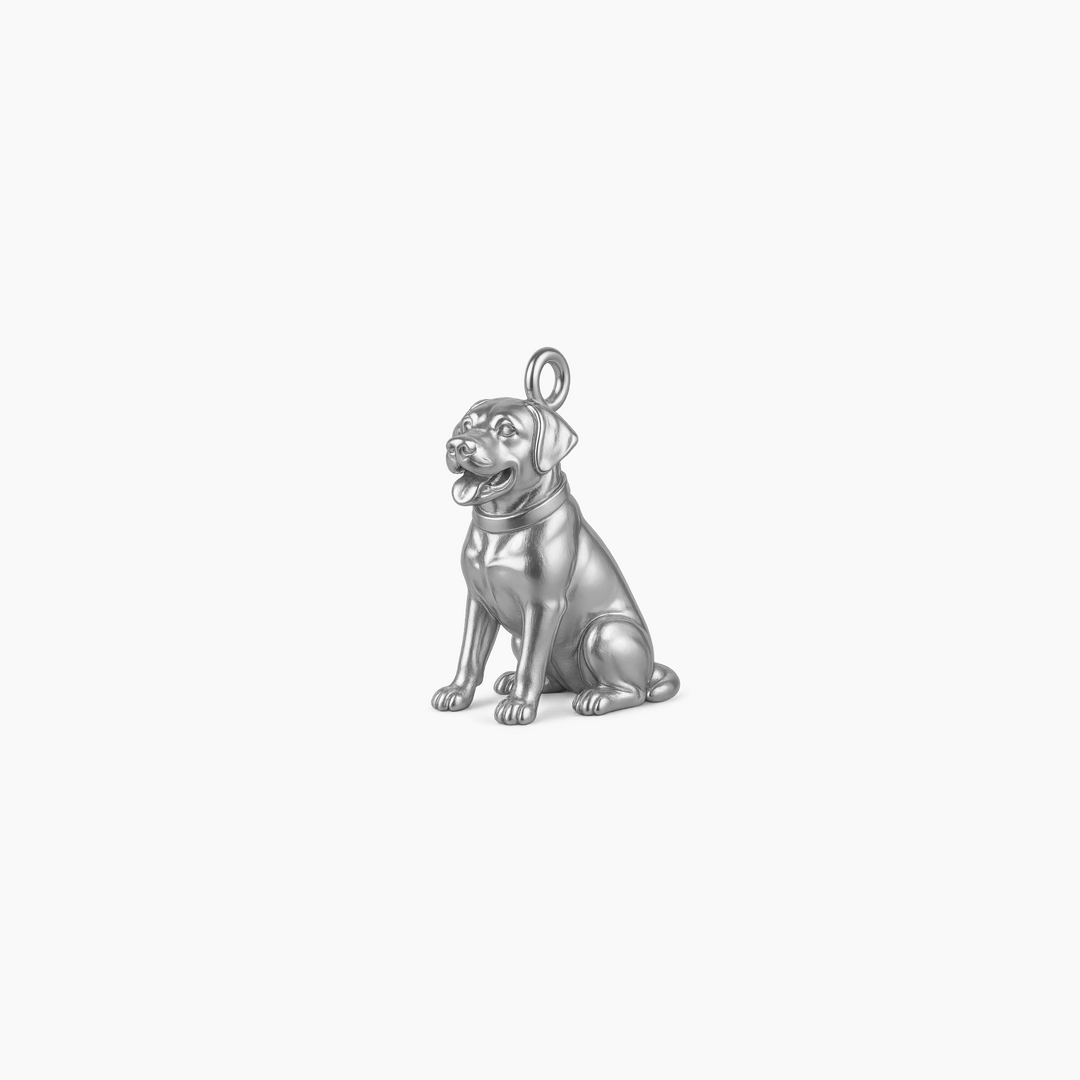 Custom charm design - Sterling Silver finish