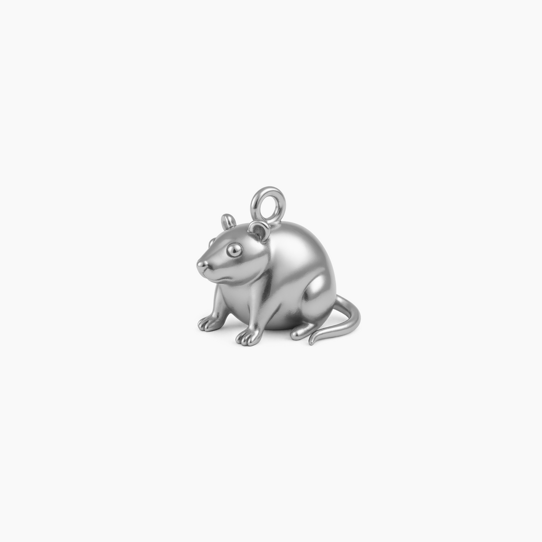 Custom charm design - Sterling Silver finish